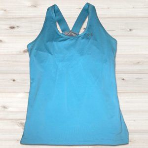 Under Armour Women's HeatGear Workout Tanktop  w. Built-In Bra | Size L